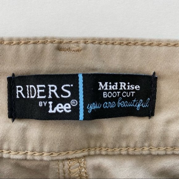 Riders by Lee Women's Tan Bootcut Pants - Picture 9 of 11